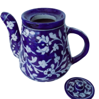 Blue Pottery Handmade Decorative Tea Pot
