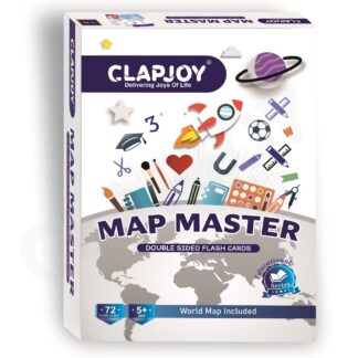 Map Master Educational Flash Cards for Kids Ages 5+ Years